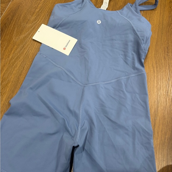 LULULEMON Align 6” Bodysuit Oasis Blue OASB Size 8 - Picture 4 of 8